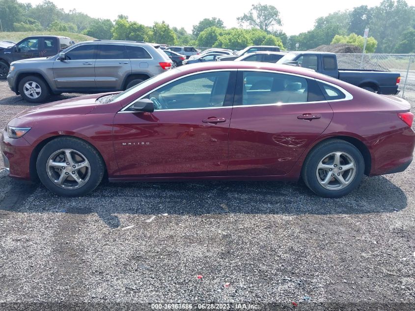 2016 CHEVROLET MALIBU LS - 1G1ZB5ST1GF271185