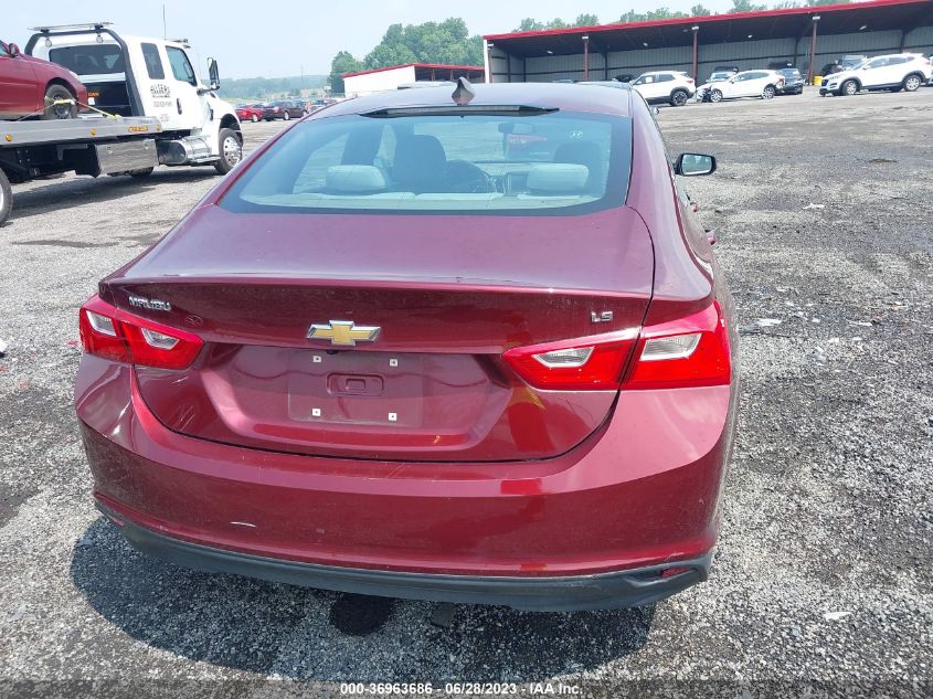2016 CHEVROLET MALIBU LS - 1G1ZB5ST1GF271185