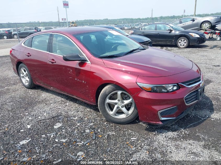 2016 CHEVROLET MALIBU LS - 1G1ZB5ST1GF271185