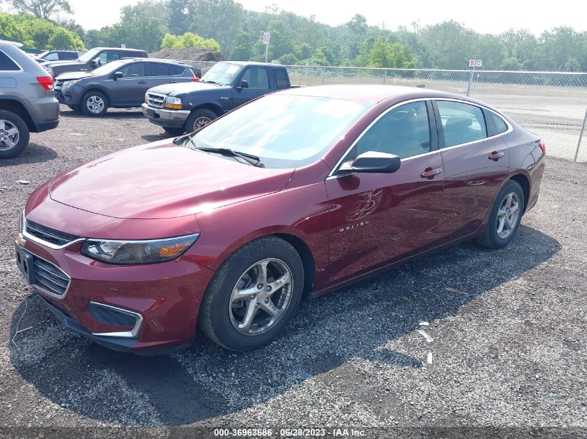 2016 CHEVROLET MALIBU LS - 1G1ZB5ST1GF271185