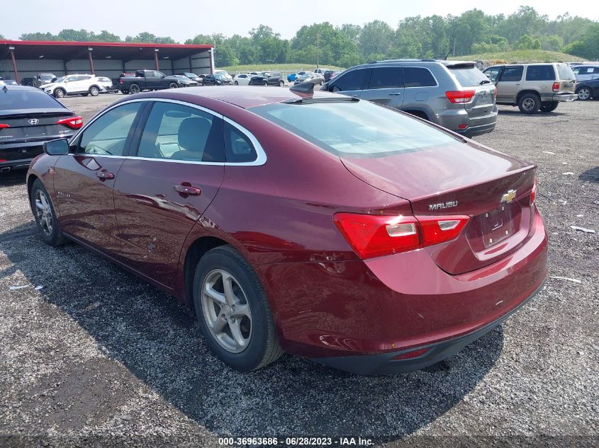 2016 CHEVROLET MALIBU LS - 1G1ZB5ST1GF271185