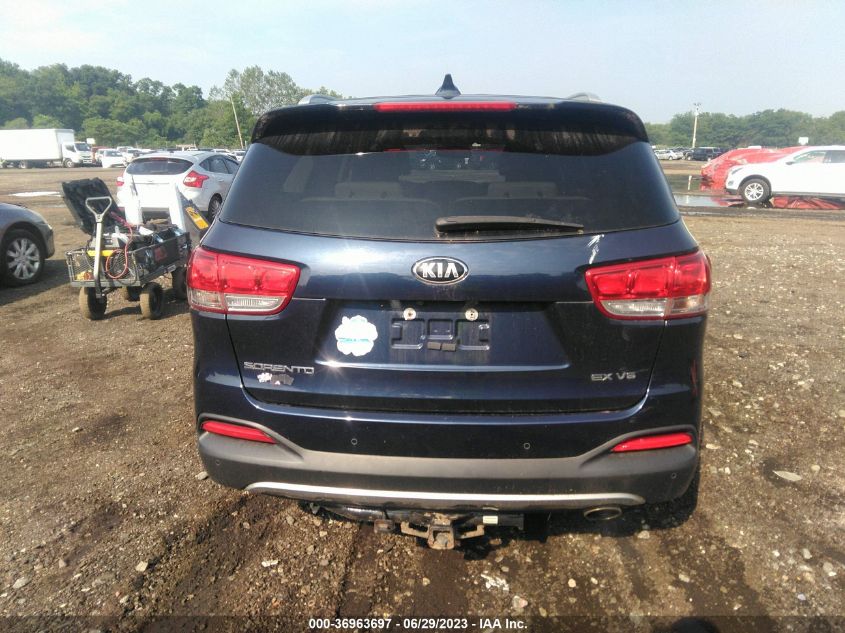 2018 KIA SORENTO EX V6 - 5XYPHDA53JG411901