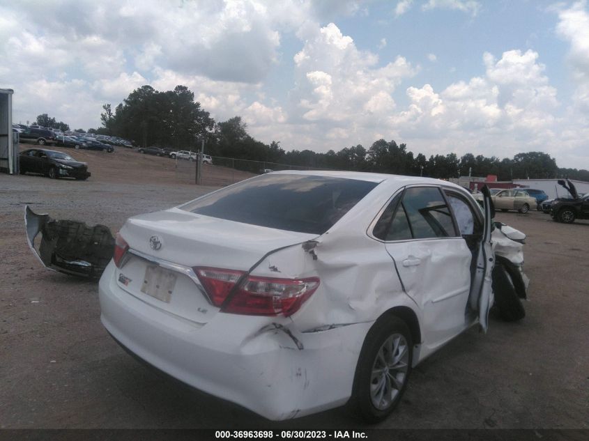 2016 TOYOTA CAMRY XLE/SE/LE/XSE - 4T4BF1FKXGR554866