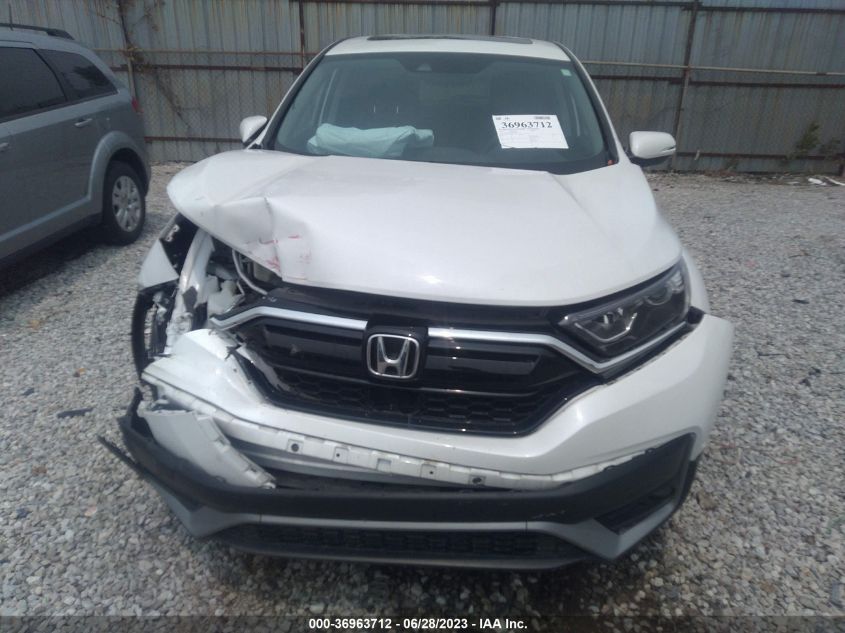 VIN 5J6RW2H59ML000420 2021 HONDA CR-V EX