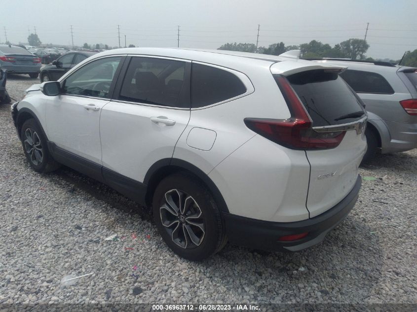 VIN 5J6RW2H59ML000420 2021 HONDA CR-V EX