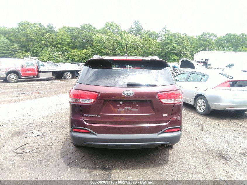 2016 KIA SORENTO LX - 5XYPGDA35GG126109