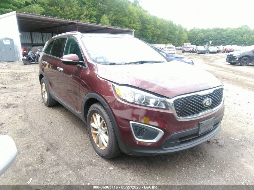 2016 KIA SORENTO LX - 5XYPGDA35GG126109