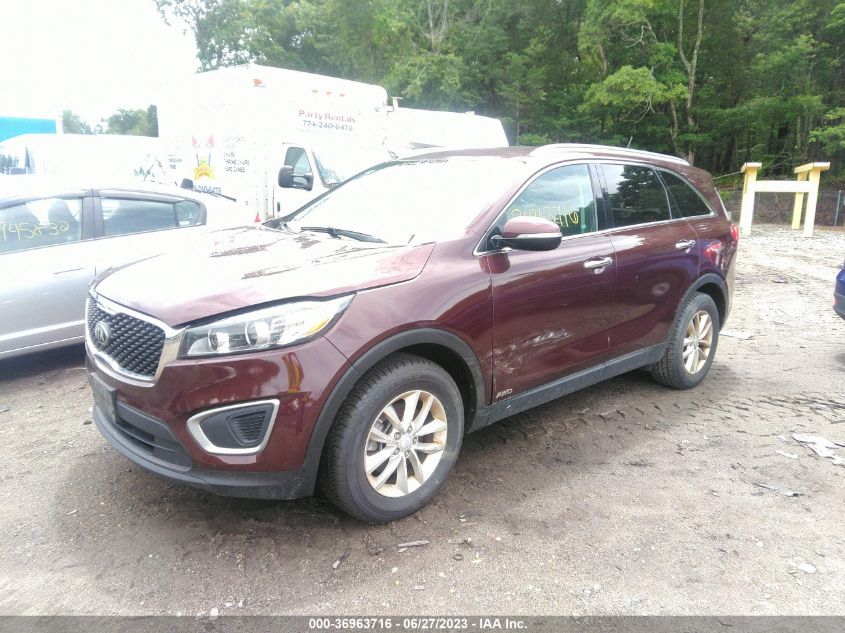 2016 KIA SORENTO LX - 5XYPGDA35GG126109
