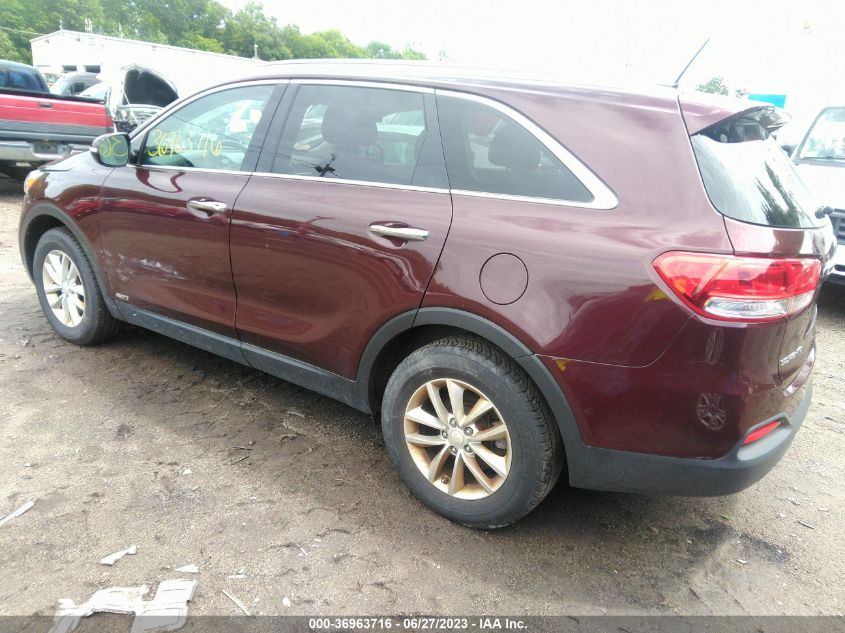 2016 KIA SORENTO LX - 5XYPGDA35GG126109