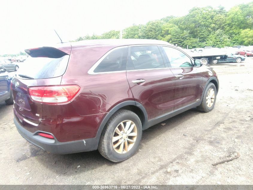 2016 KIA SORENTO LX - 5XYPGDA35GG126109