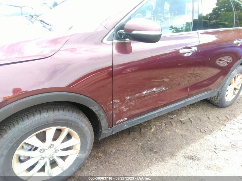 2016 KIA SORENTO LX - 5XYPGDA35GG126109