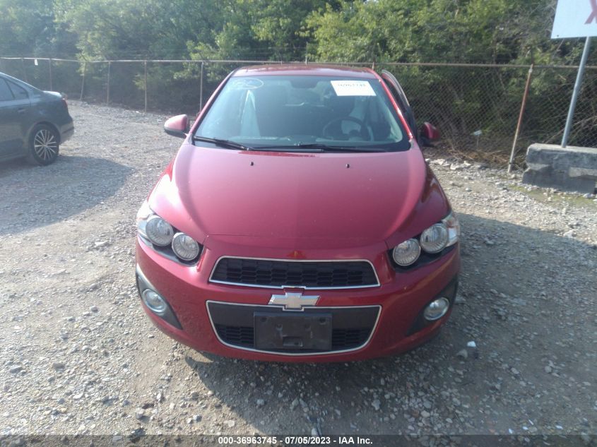2013 CHEVROLET SONIC LT - 1G1JC6SH3D4253936