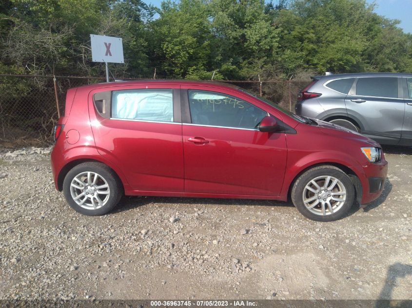 2013 CHEVROLET SONIC LT - 1G1JC6SH3D4253936