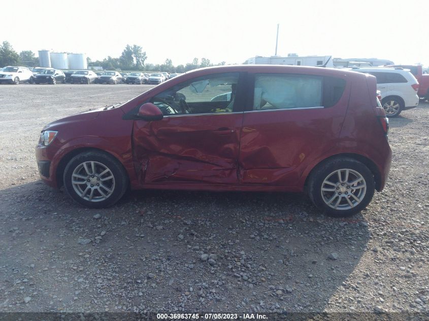 2013 CHEVROLET SONIC LT - 1G1JC6SH3D4253936