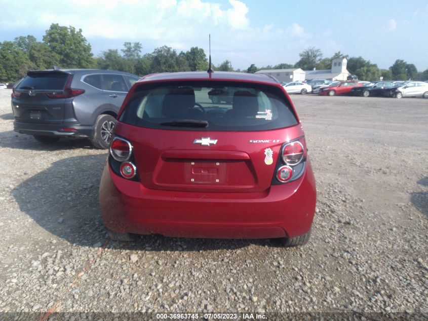 2013 CHEVROLET SONIC LT - 1G1JC6SH3D4253936