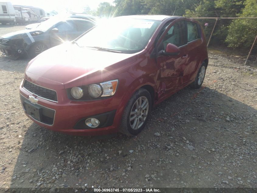 2013 CHEVROLET SONIC LT - 1G1JC6SH3D4253936