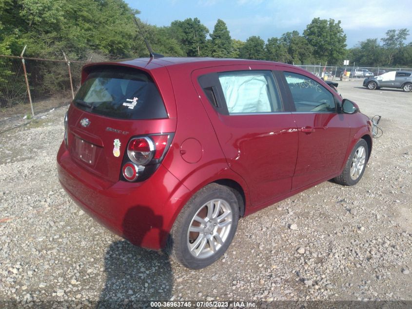2013 CHEVROLET SONIC LT - 1G1JC6SH3D4253936