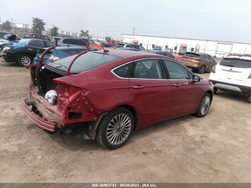 2016 FORD FUSION TITANIUM - 3FA6P0K94GR399013