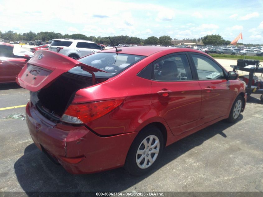 2014 HYUNDAI ACCENT GLS/GS - KMHCT4AE3EU666660