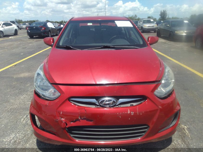 2014 HYUNDAI ACCENT GLS/GS - KMHCT4AE3EU666660