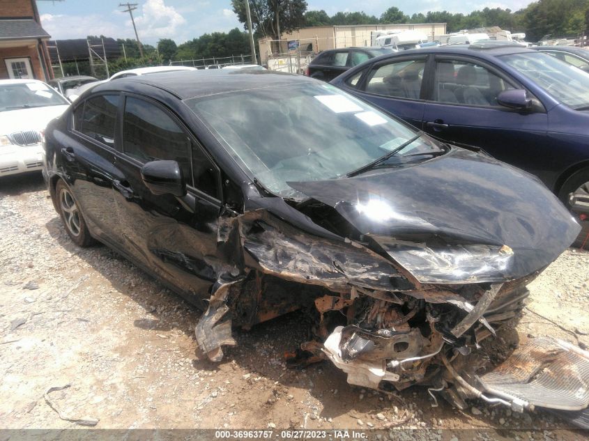 2015 HONDA CIVIC SEDAN SE - 19XFB2F74FE063025
