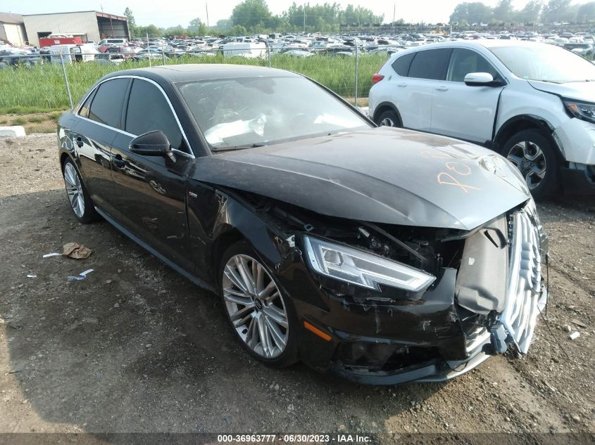 2019 AUDI A4 PREMIUM PLUS - WAUENAF4XKA076021