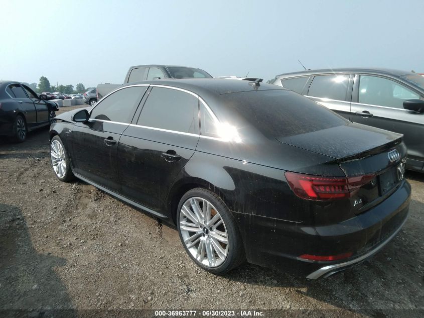 2019 AUDI A4 PREMIUM PLUS - WAUENAF4XKA076021
