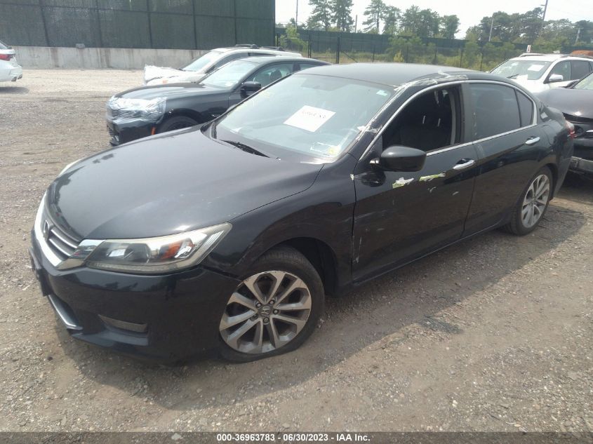 2014 HONDA ACCORD SEDAN SPORT - 1HGCR2F52EA043162