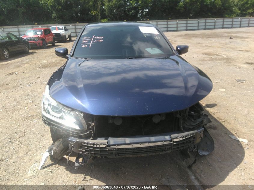 2016 HONDA ACCORD SEDAN SPORT - 1HGCR2F54GA185726