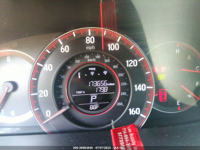 2016 HONDA ACCORD SEDAN SPORT - 1HGCR2F54GA185726