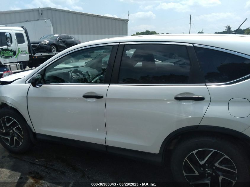 2016 HONDA CR-V SE - 5J6RM3H44GL020369
