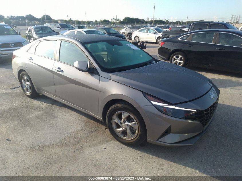 2022 HYUNDAI ELANTRA SE - KMHLL4AG4NU344787