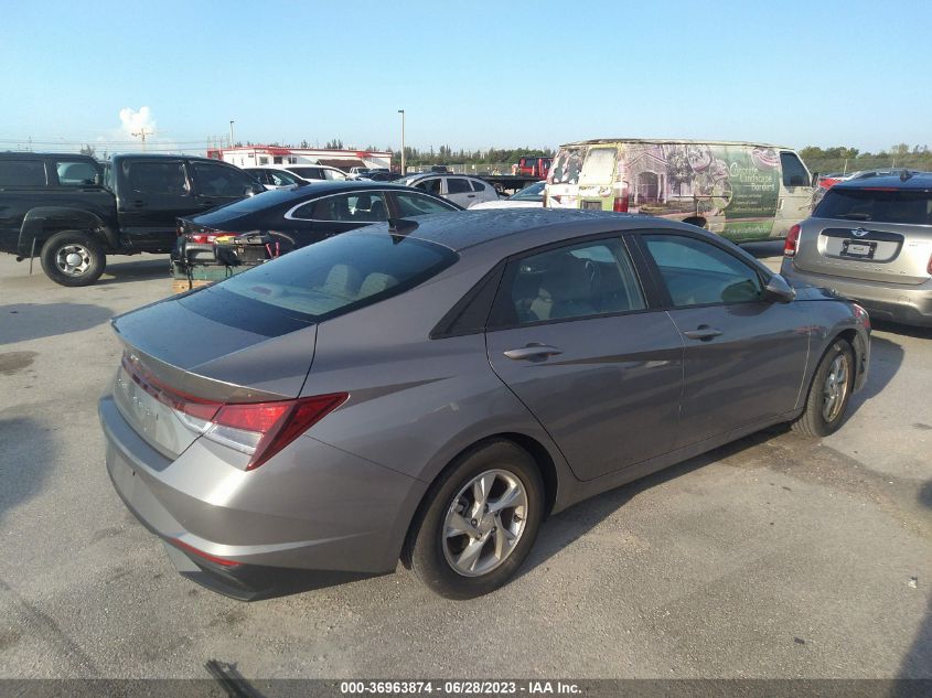 2022 HYUNDAI ELANTRA SE - KMHLL4AG4NU344787