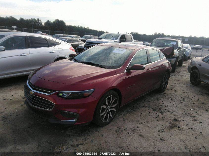 2017 CHEVROLET MALIBU LT - 1G1ZE5ST6HF261356