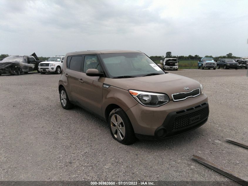 2015 KIA SOUL - KNDJN2A29F7226622