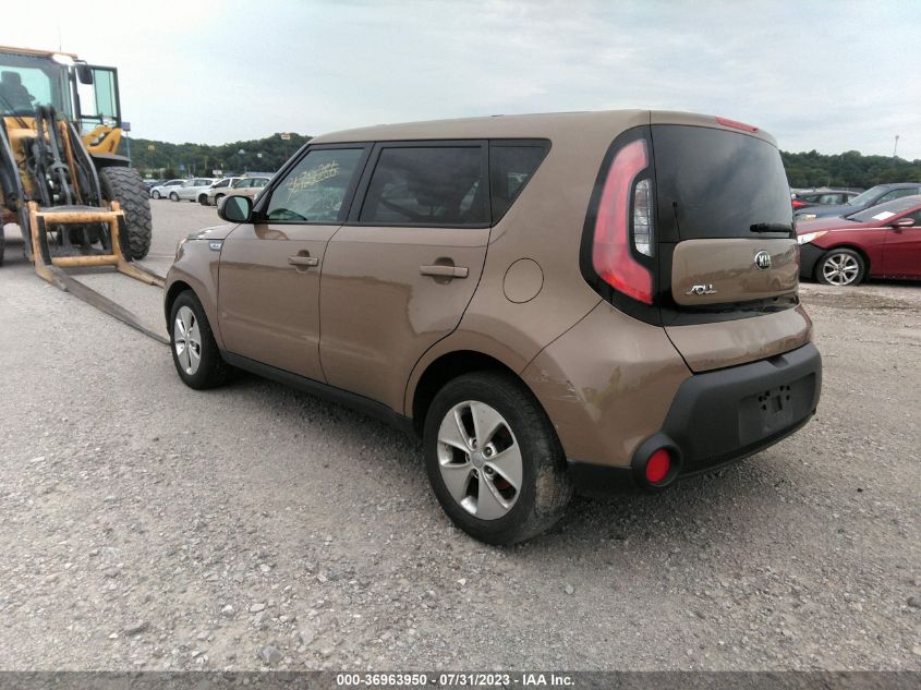 2015 KIA SOUL - KNDJN2A29F7226622