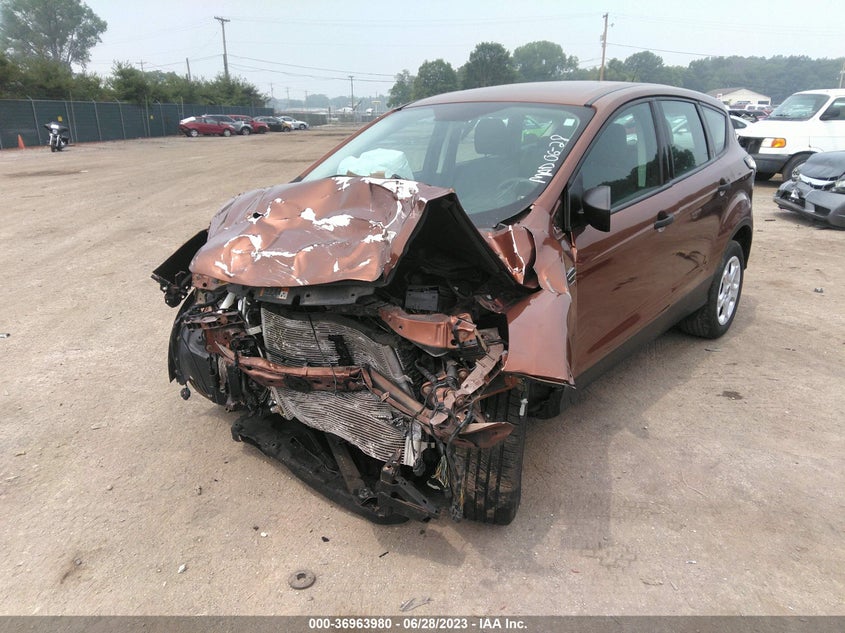 VIN 1FMCU0F71HUB97511 2017 FORD ESCAPE S