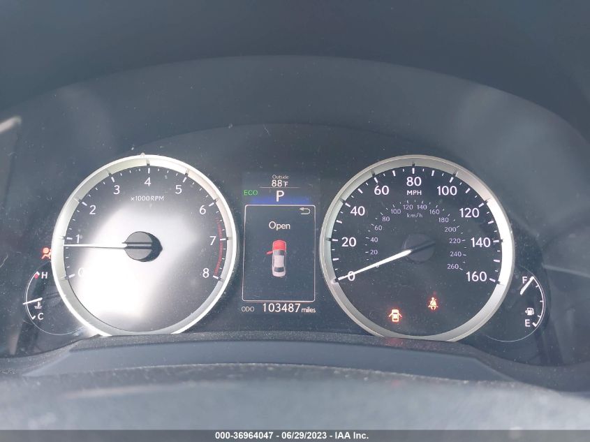 2015 LEXUS IS 250 - JTHBF1D20F5052196
