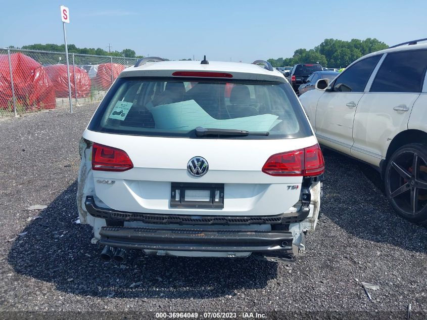2017 VOLKSWAGEN GOLF SPORTWAGEN S 3VWC17AU7HM504488