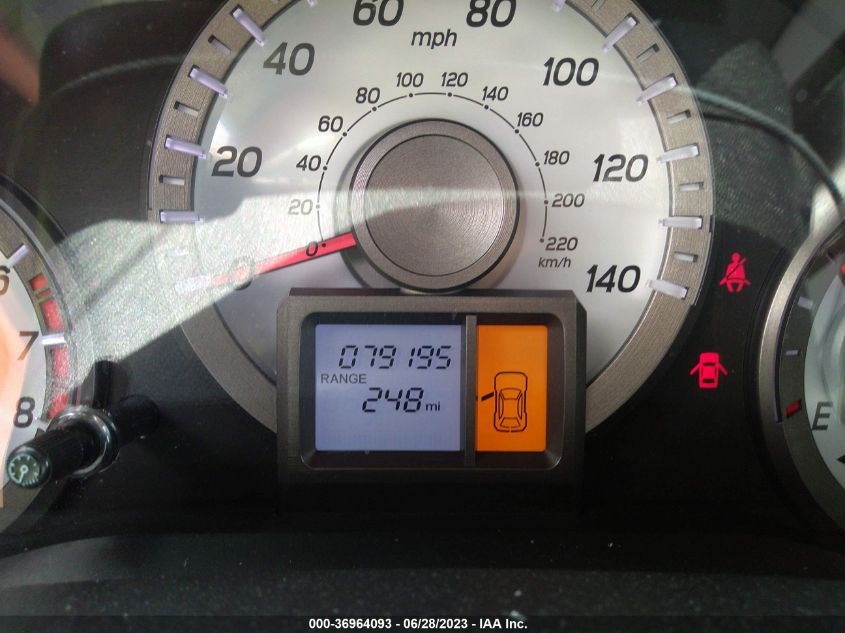2013 HONDA PILOT LX - 5FNYF4H23DB077970