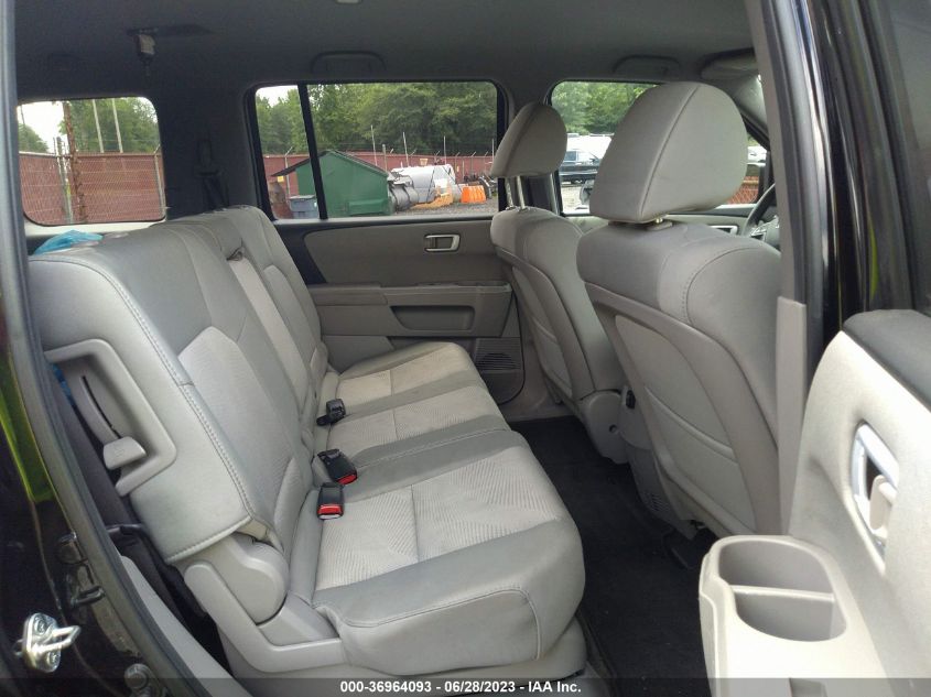 2013 HONDA PILOT LX - 5FNYF4H23DB077970