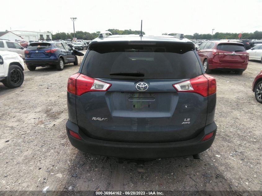 2013 TOYOTA RAV4 LE - JTMBFREV4D5004495