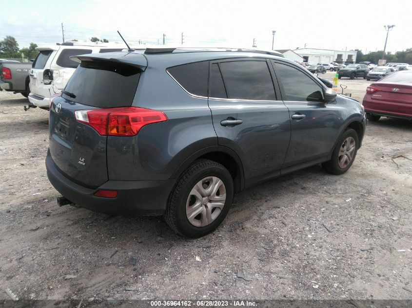2013 TOYOTA RAV4 LE - JTMBFREV4D5004495