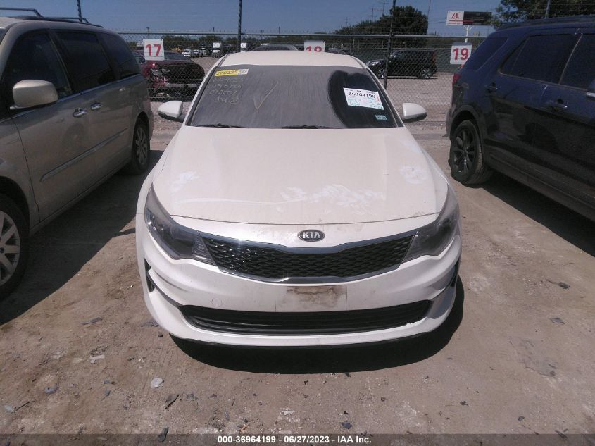 2016 KIA OPTIMA LX - KNAGT4L3XG5072501