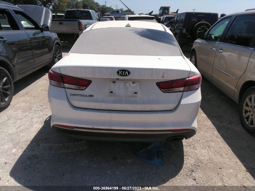 2016 KIA OPTIMA LX - KNAGT4L3XG5072501