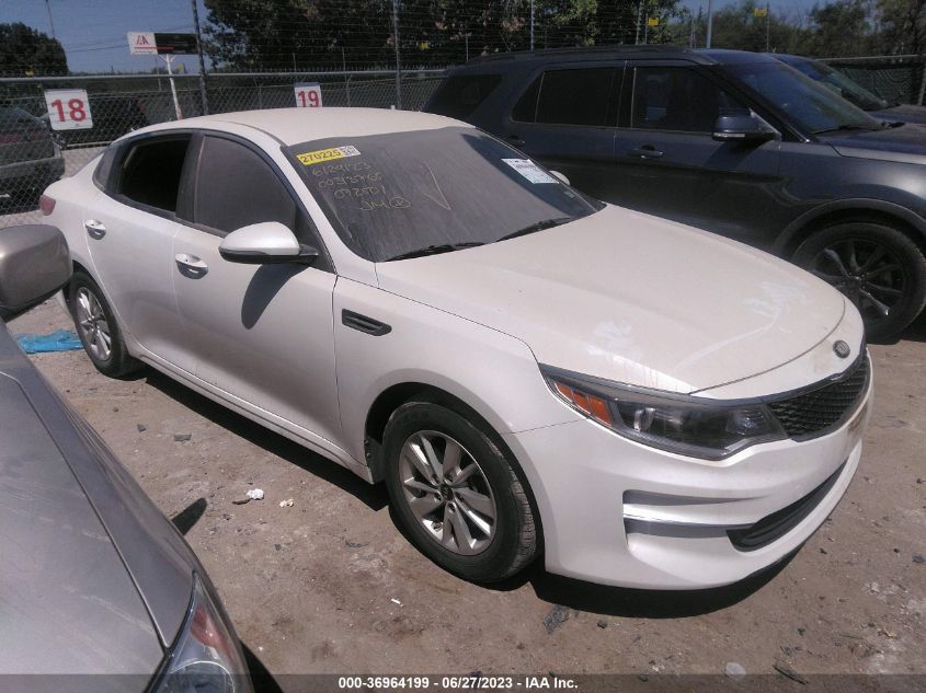 2016 KIA OPTIMA LX - KNAGT4L3XG5072501