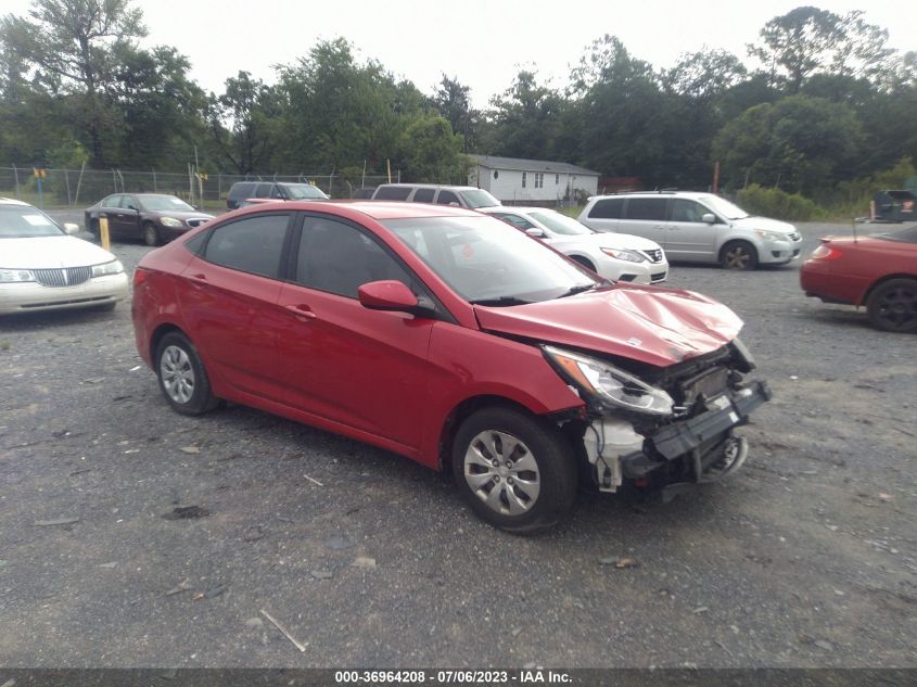 2016 HYUNDAI ACCENT SE - KMHCT4AE6GU045545