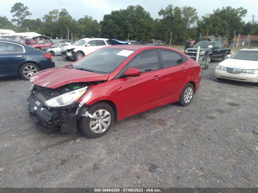 2016 HYUNDAI ACCENT SE - KMHCT4AE6GU045545
