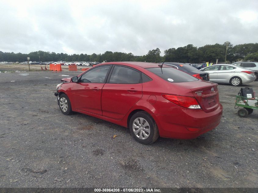 2016 HYUNDAI ACCENT SE - KMHCT4AE6GU045545