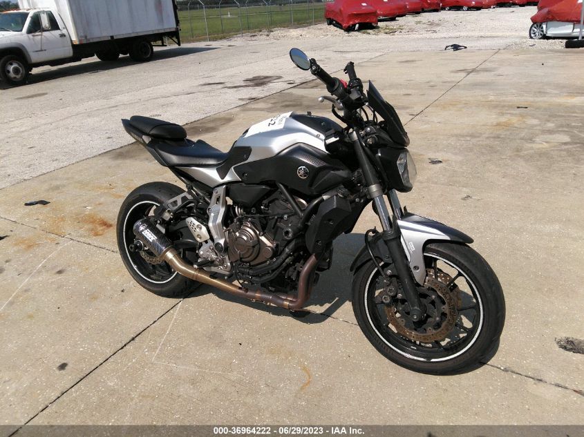 2017 YAMAHA FZ07 JYARM06EXHA013371